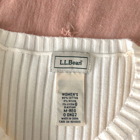 L.L. Bean Ribbed Sweater - Picture 3 of 3